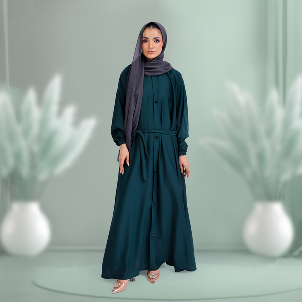 Hoorain - Mirhas Stones Casual Elegant Abaya